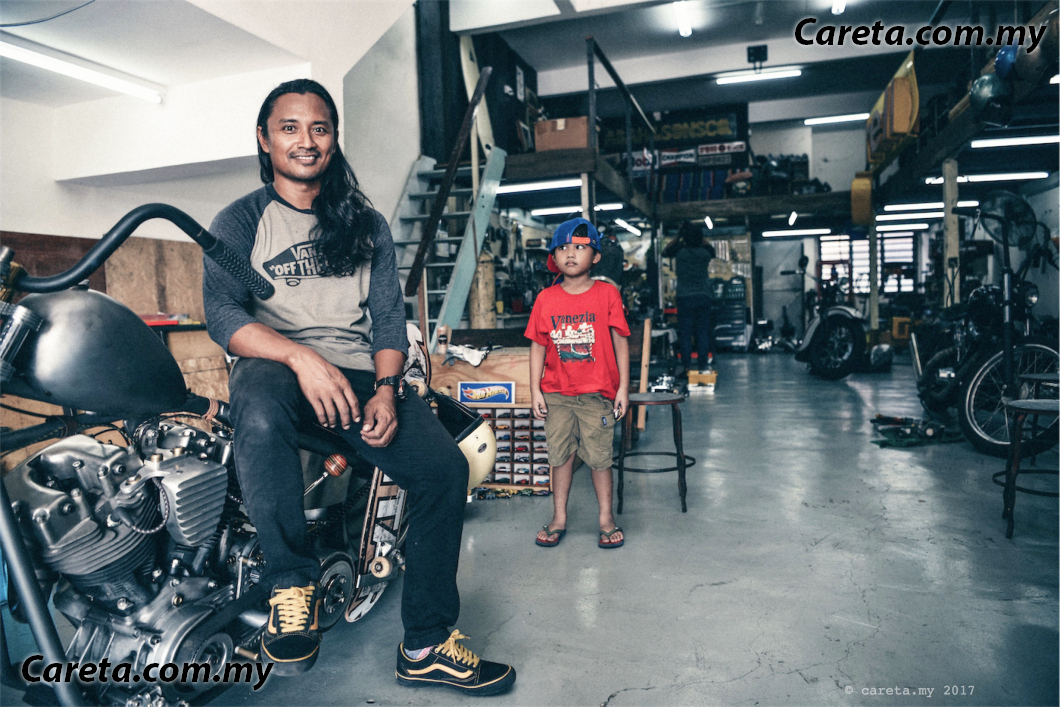 Pa'din Musa Vans Abah kayuh basikal 2 hari untuk hantar mesin jahit